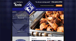 Desktop Screenshot of cateringbykevin.com